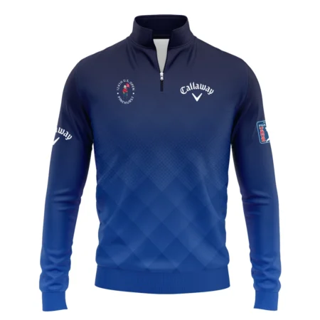 124th U.S. Open Pinehurst Callaway Dark Blue Gradient Stripes Pattern Sleeveless Jacket Style Classic Sleeveless Jacket