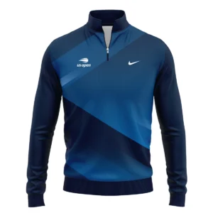 US Open Tennis Champions Dark Blue Background Nike Zipper Hoodie Shirt Style Classic Zipper Hoodie Shirt