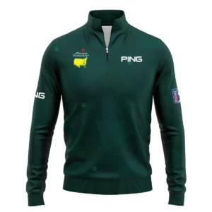 Dark Green Background Masters Tournament Ping Zipper Hoodie Shirt Style Classic Zipper Hoodie Shirt