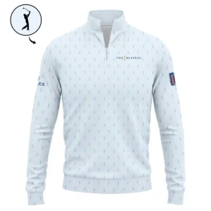 Golf Pattern Light Blue THE PLAYERS Championship Rolex Sleeveless Jacket Style Classic Sleeveless Jacket