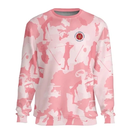 Pink Color Camo 79th U.S. Women’s Open Lancaster Hoodie Shirt Pink Color All Over Print Hoodie Shirt