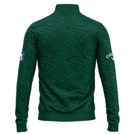 Callaway Masters Tournament Green Stratches Seamless Pattern Quarter-Zip Jacket Style Classic Quarter-Zip Jacket