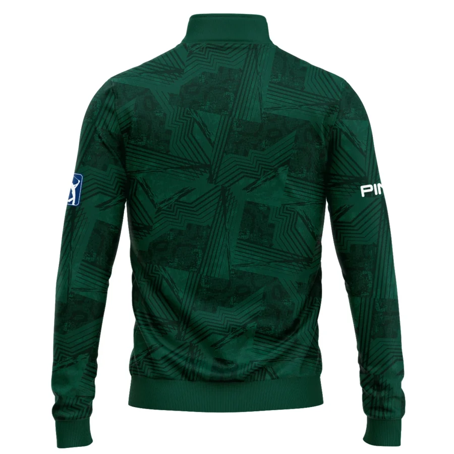 Masters Tournament Ping Sublimation Sports Dark Green Quarter-Zip Jacket Style Classic Quarter-Zip Jacket