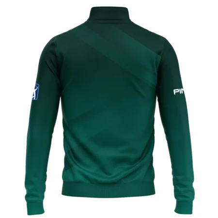 Masters Tournament Dark Green Gradient Golf Sport Ping Quarter-Zip Jacket Style Classic Quarter-Zip Jacket