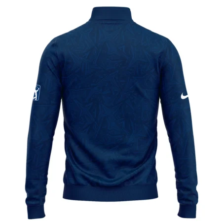 Nike 124th U.S. Open Pinehurst Stars Gradient Pattern Dark Blue Quarter-Zip Jacket Style Classic Quarter-Zip Jacket