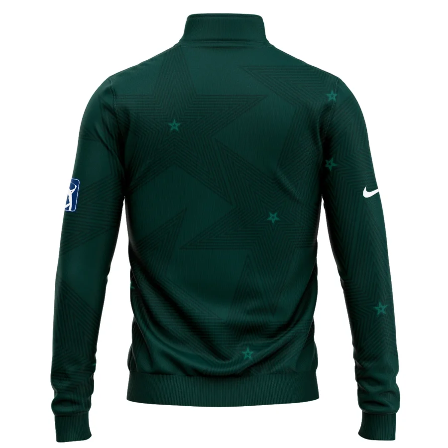 Golf Pattern Stars Dark Green Masters Tournament Nike Quarter-Zip Jacket Style Classic Quarter-Zip Jacket