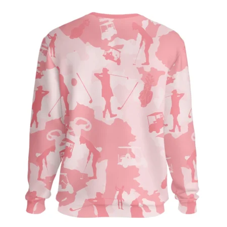Pink Color Camo 79th U.S. Women’s Open Lancaster Sweatshirt Pink Color All Over Print Sweatshirt