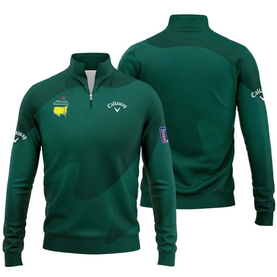 Golf For Sublimation Sport Green Masters Tournament Callaway Quarter-Zip Jacket Style Classic Quarter-Zip Jacket