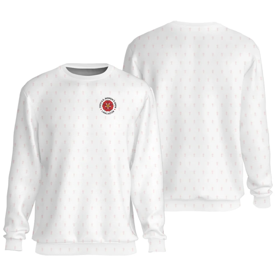 79th U.S. Women’s Open Lancaster Pattern Cup White Sweatshirt Pink Color All Over Print Sweatshirt