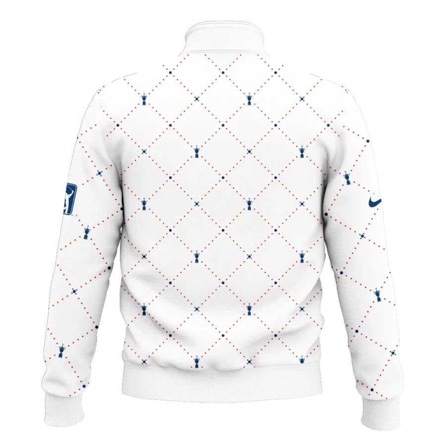 Argyle Pattern With Cup 124th U.S. Open Pinehurst Nike Style Classic Quarter Zipped Sweatshirt