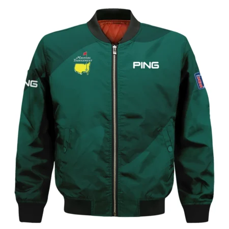 Golf For Sublimation Sport Green Masters Tournament Ping Bomber Jacket Style Classic Bomber Jacket