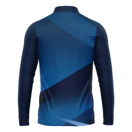 US Open Tennis Champions Dark Blue Background Under Armour Mandarin collar Quater-Zip Long Sleeve