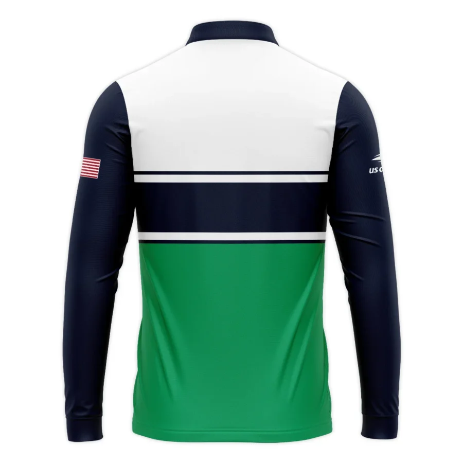 Tennis Love Sport Mix Color US Open Tennis Champions Lacoste Mandarin collar Quater-Zip Long Sleeve