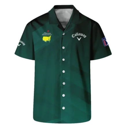 Masters Tournament Dark Green Gradient Golf Sport Callaway Hawaiian Shirt Style Classic Oversized Hawaiian Shirt