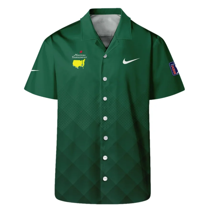 Masters Tournament Nike Gradient Dark Green Pattern Hawaiian Shirt Style Classic Oversized Hawaiian Shirt