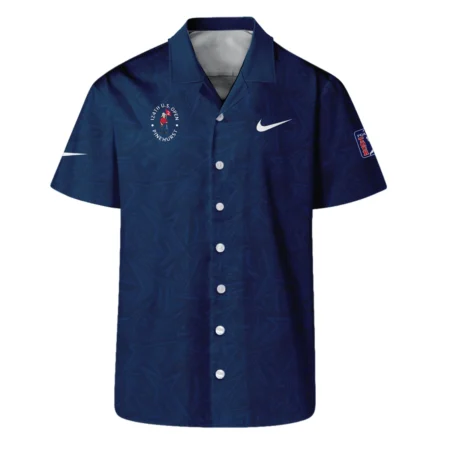 Nike 124th U.S. Open Pinehurst Stars Gradient Pattern Dark Blue Hawaiian Shirt Style Classic Oversized Hawaiian Shirt