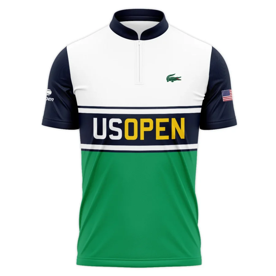 Tennis Love Sport Mix Color US Open Tennis Champions Lacoste Polo Shirt Mandarin Collar Polo Shirt