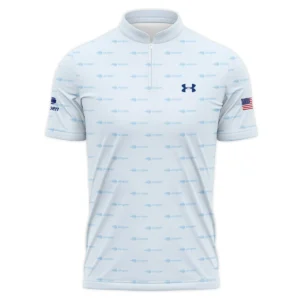 Tennis Love Sport Mix Color US Open Tennis Champions Under Armour Mandarin collar Quater-Zip Long Sleeve