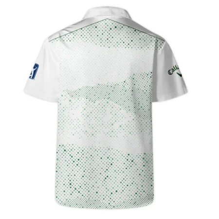 Golf Stye Classic White Mix Green Masters Tournament Callaway Hawaiian Shirt Style Classic Oversized Hawaiian Shirt