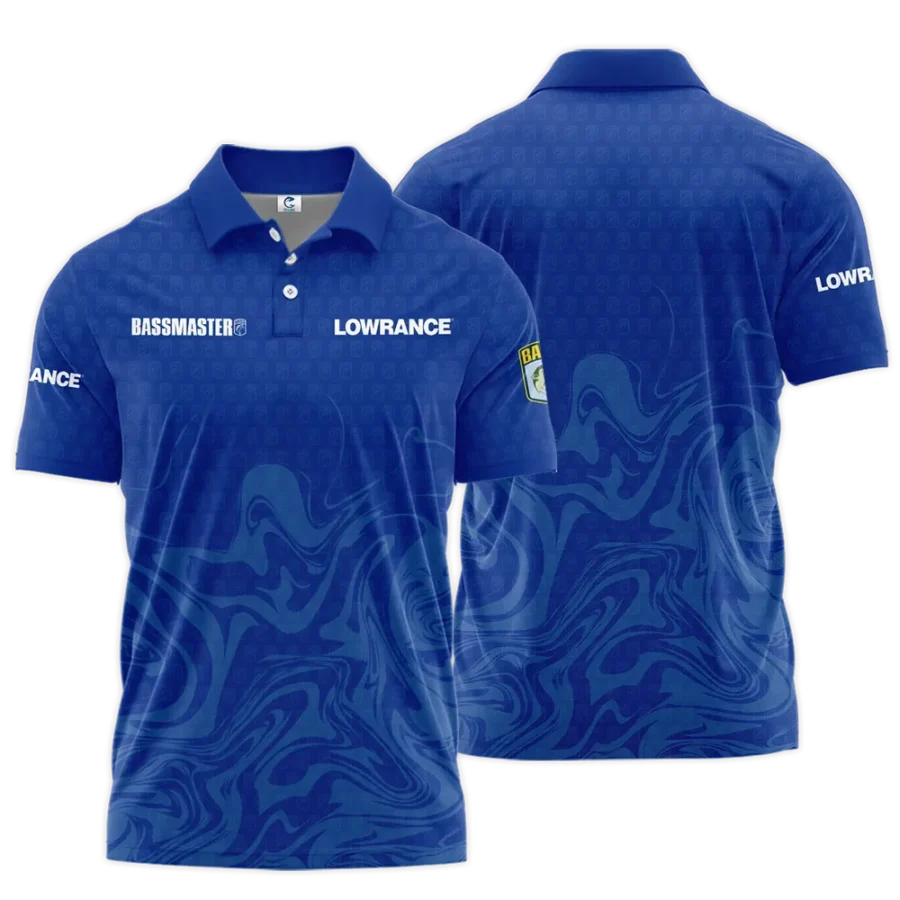 Short Polo Fishing Tournaments Sport Classic Polo Shirt Lowrance Bassmaster Tournament Polo Shirt