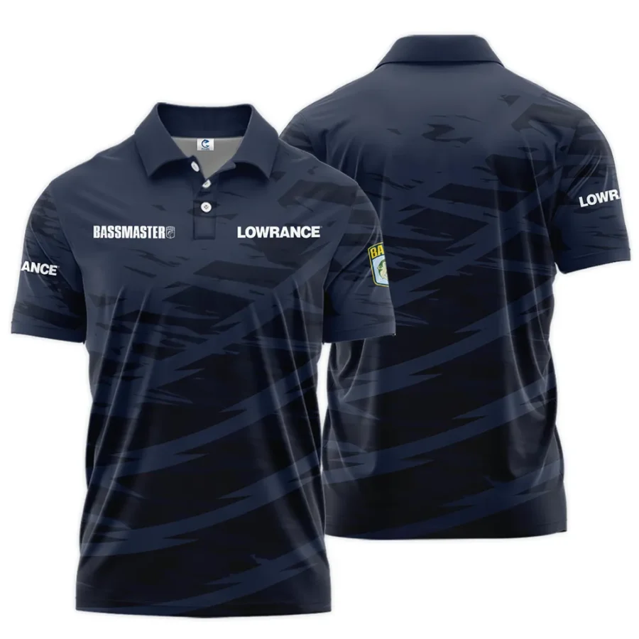 Short Polo Fishing Tournaments Sport Classic Polo Shirt Lowrance Bassmaster Tournament Polo Shirt