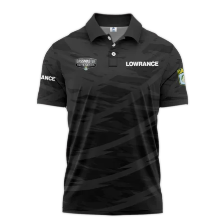 Short Polo Fishing Tournaments Sport Classic Polo Shirt Lowrance Bassmaster Elite Tournament Polo Shirt