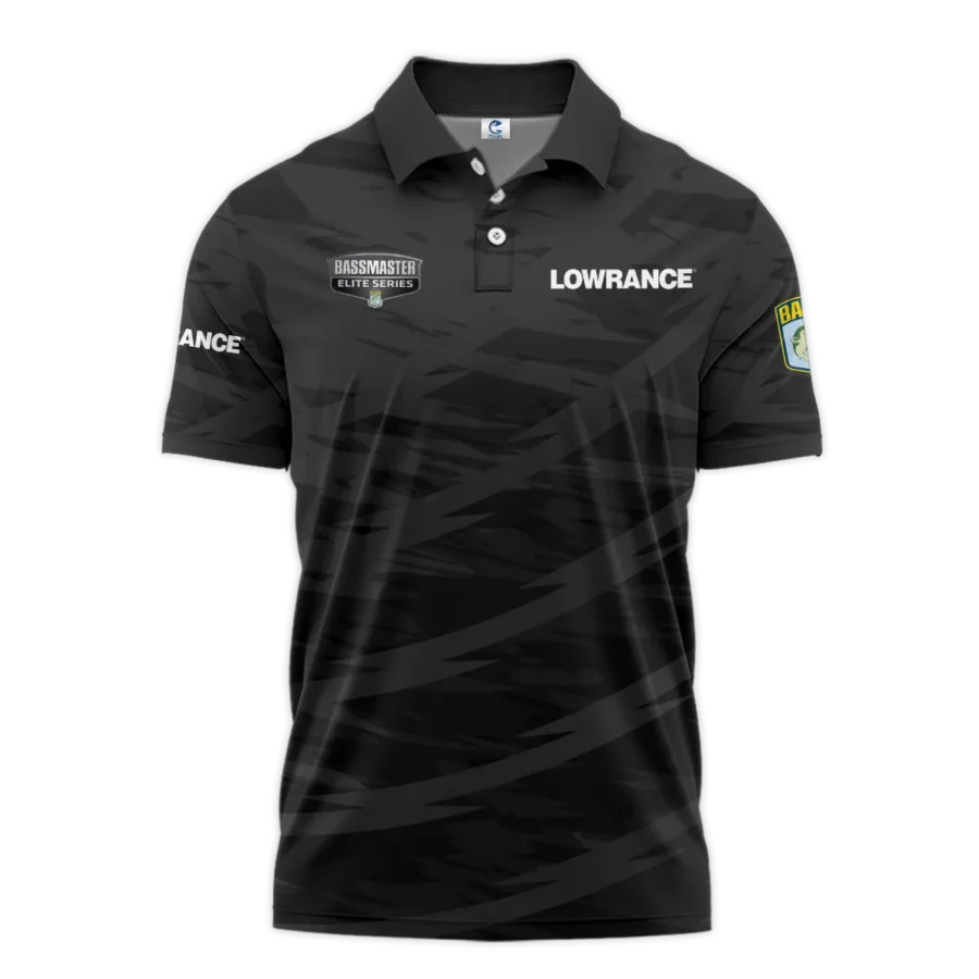 Short Polo Fishing Tournaments Sport Classic Polo Shirt Lowrance Bassmaster Elite Tournament Polo Shirt