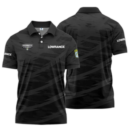 Short Polo Fishing Tournaments Sport Classic Polo Shirt Lowrance Bassmaster Elite Tournament Polo Shirt