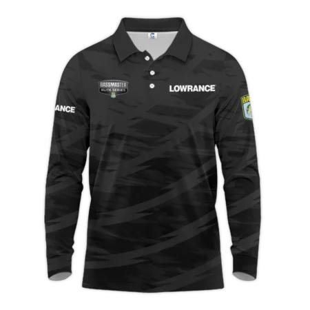 Long Polo Fishing Tournaments Sport Classic Polo Shirt Lowrance Bassmaster Elite Tournament Polo Shirt