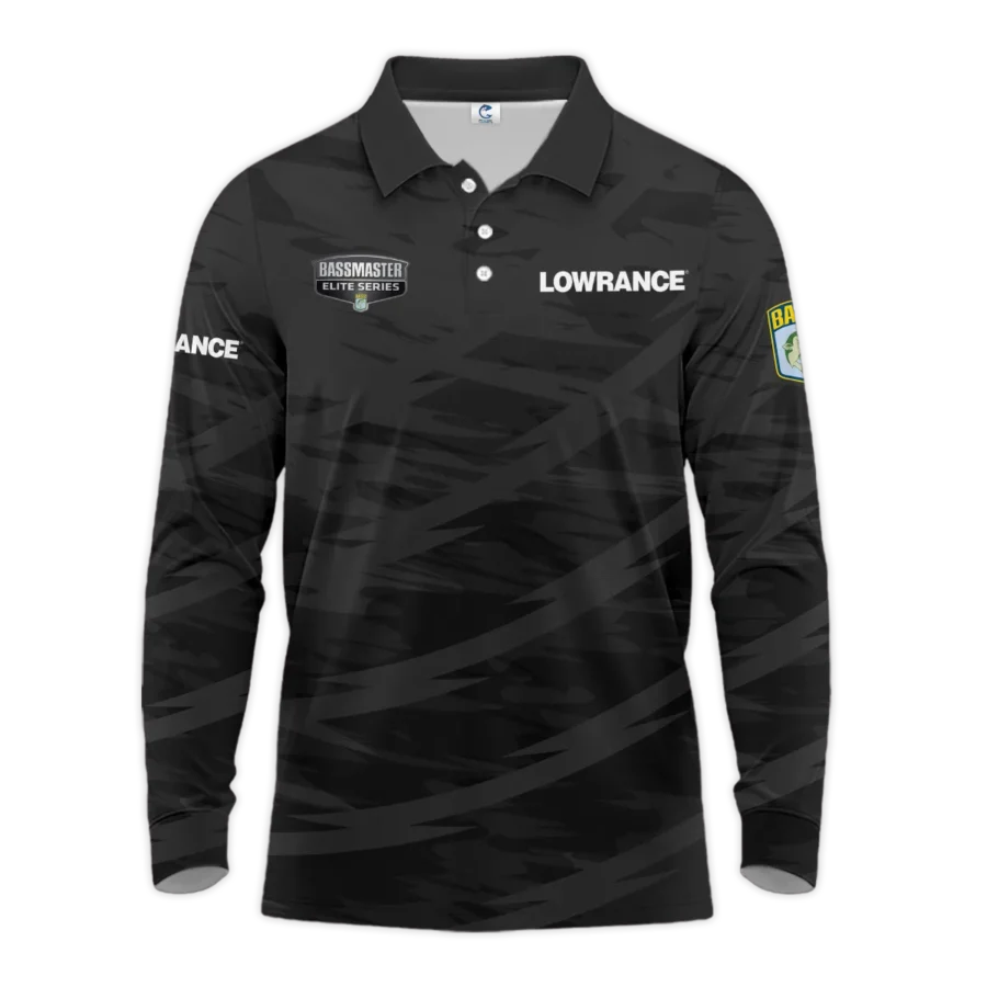 Long Polo Fishing Tournaments Sport Classic Polo Shirt Lowrance Bassmaster Elite Tournament Polo Shirt