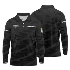 Short Polo Fishing Tournaments Sport Classic Polo Shirt Lowrance Bassmaster Elite Tournament Polo Shirt