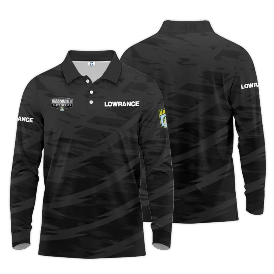 Long Polo Fishing Tournaments Sport Classic Polo Shirt Lowrance Bassmaster Elite Tournament Polo Shirt