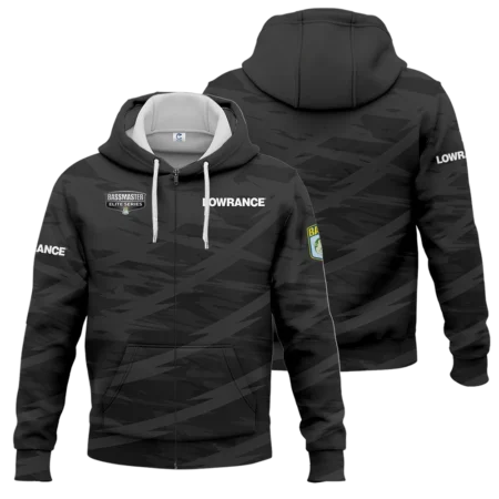 Zipper Hoodie Fishing Tournaments Sport Classic Hoodie Lowrance Bassmaster Elite Tournament Hoodie