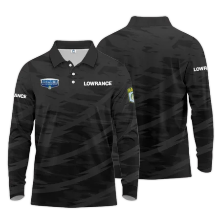 Long Polo Fishing Tournaments Sport Classic Polo Shirt Lowrance B.A.S.S. Nation Tournament Polo Shirt