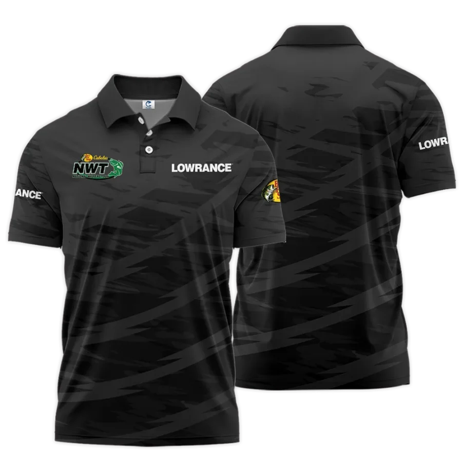 Short Polo Fishing Tournaments Sport Classic Polo Shirt Lowrance National Walleye Tour Polo Shirt