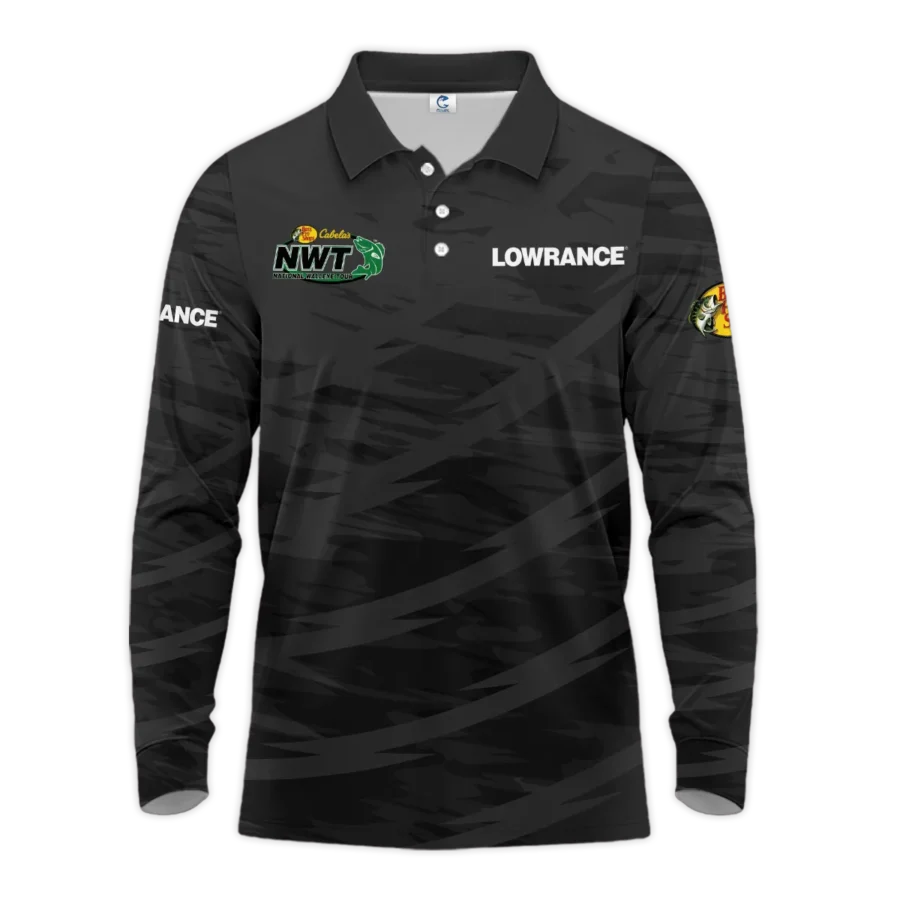 Long Polo Fishing Tournaments Sport Classic Polo Shirt Lowrance National Walleye Tour Polo Shirt