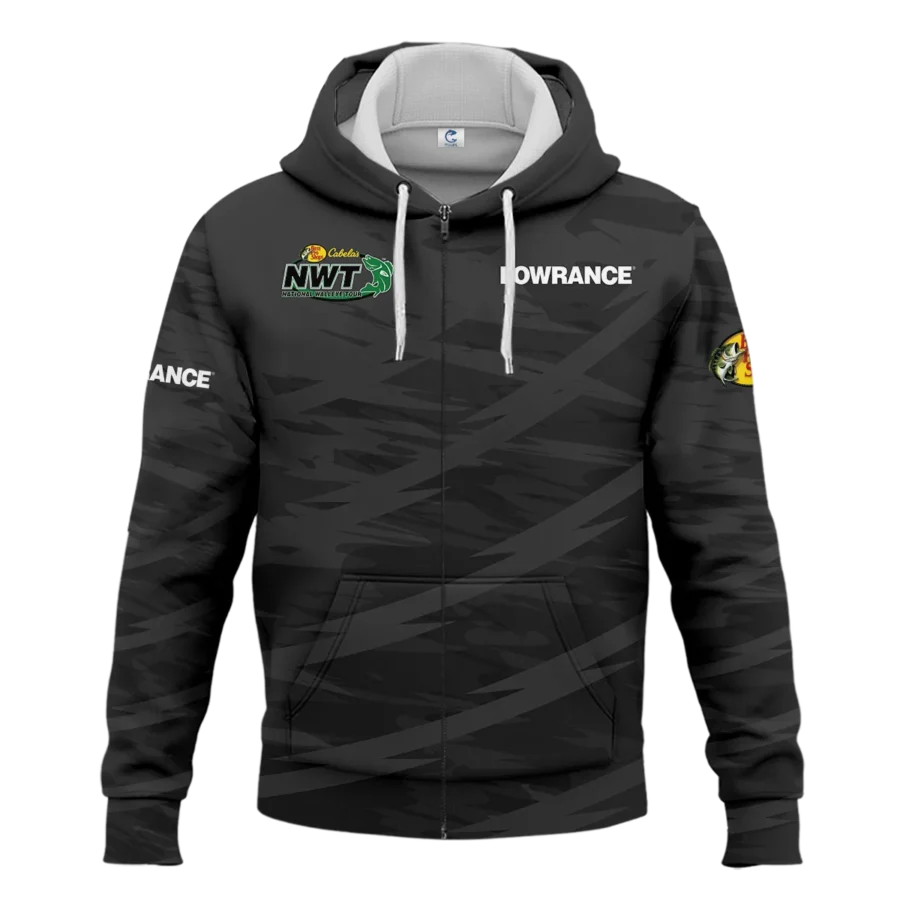 Zipper Hoodie Fishing Tournaments Sport Classic Hoodie Lowrance National Walleye Tour Hoodie