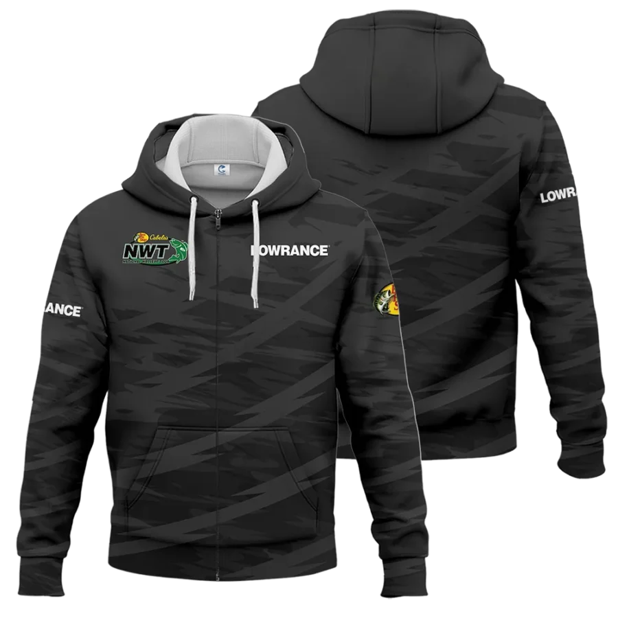 Zipper Hoodie Fishing Tournaments Sport Classic Hoodie Lowrance National Walleye Tour Hoodie