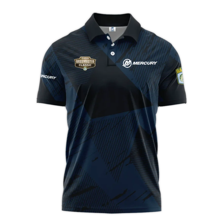 Short Polo Fishing Tournaments Sport Classic Polo Shirt Mercury Bassmaster Tournament Polo Shirt