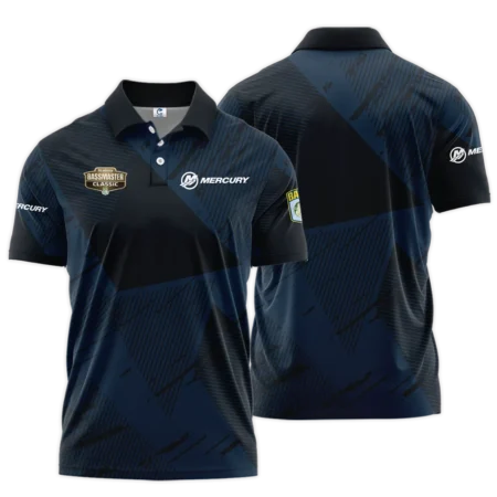 Short Polo Fishing Tournaments Sport Classic Polo Shirt Mercury Bassmaster Tournament Polo Shirt