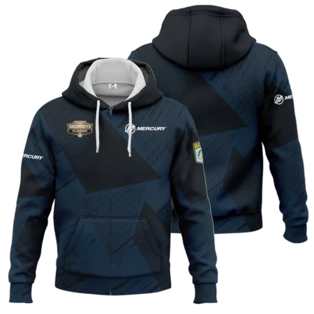 Zipper Hoodie Fishing Tournaments Sport Classic Hoodie Mercury Bassmaster Tournament Hoodie