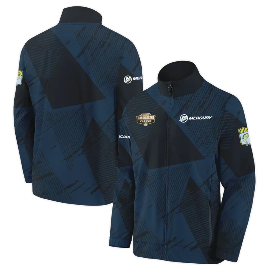 Fishing Tournaments Sport Classic Jacket Mercury Bassmaster Tournament Stand Collar Jacket