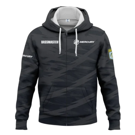 Zipper Hoodie Fishing Tournaments Sport Classic Hoodie Mercury Bassmaster Tournament Hoodie