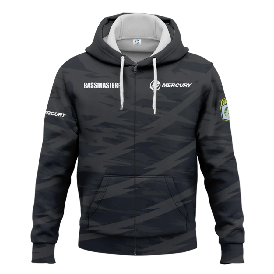 Zipper Hoodie Fishing Tournaments Sport Classic Hoodie Mercury Bassmaster Tournament Hoodie