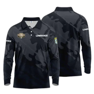 Zipper Polo Fishing Tournaments Sport Classic Polo Shirt Lowrance Bassmaster Tournament Polo Shirt