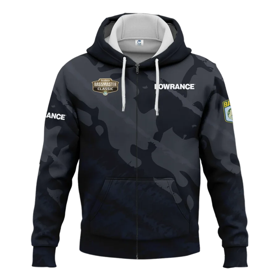 Zipper Hoodie Fishing Tournaments Sport Classic Hoodie Lowrance Bassmaster Tournament Hoodie