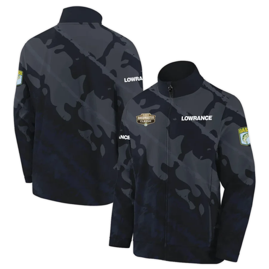 Fishing Tournaments Sport Classic Jacket Lowrance Bassmaster Tournament Stand Collar Jacket