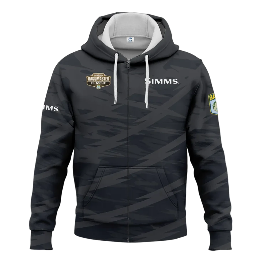 Zipper Hoodie Fishing Tournaments Sport Classic Hoodie Simms Bassmaster Tournament Hoodie