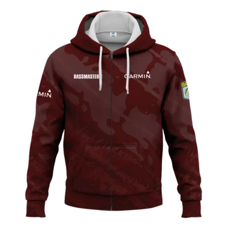 Zipper Hoodie Fishing Tournaments Sport Classic Hoodie Garmin Bassmaster Tournament Hoodie