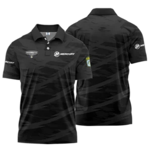 Long Polo Fishing Tournaments Sport Classic Polo Shirt Mercury Bassmaster Elite Tournament Polo Shirt